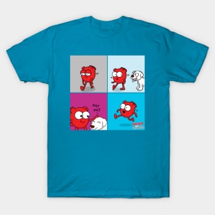 Heart Plus Dog T-Shirt